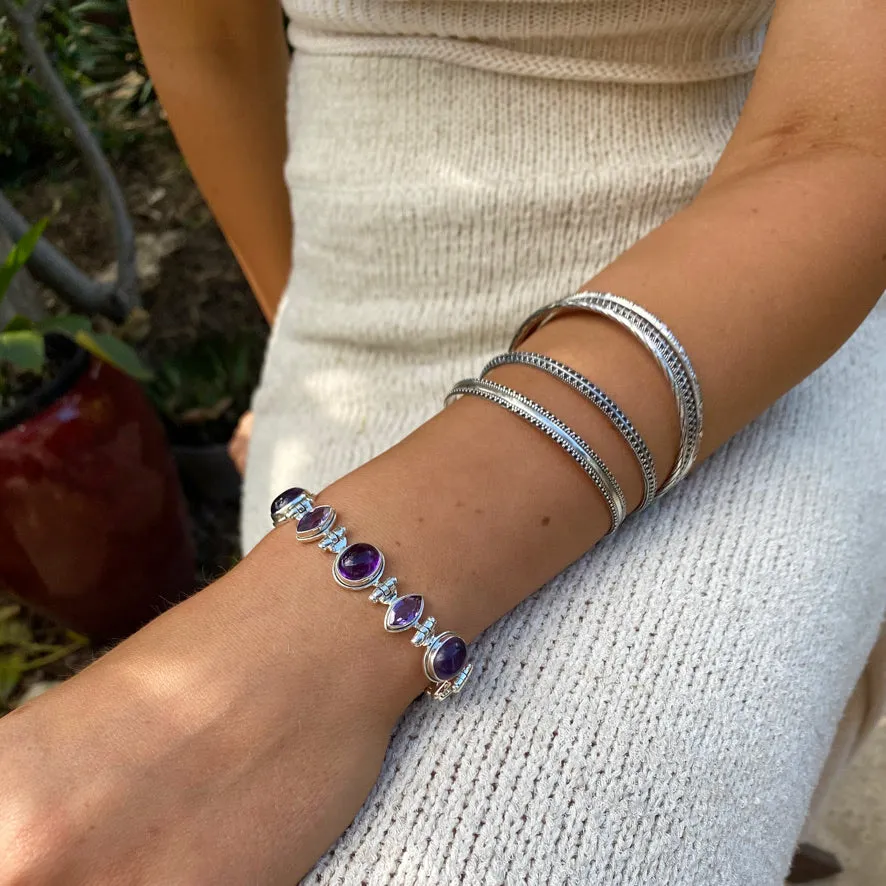 Amethyst Bracelet - Zahra