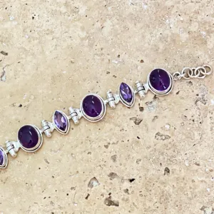 Amethyst Bracelet - Zahra