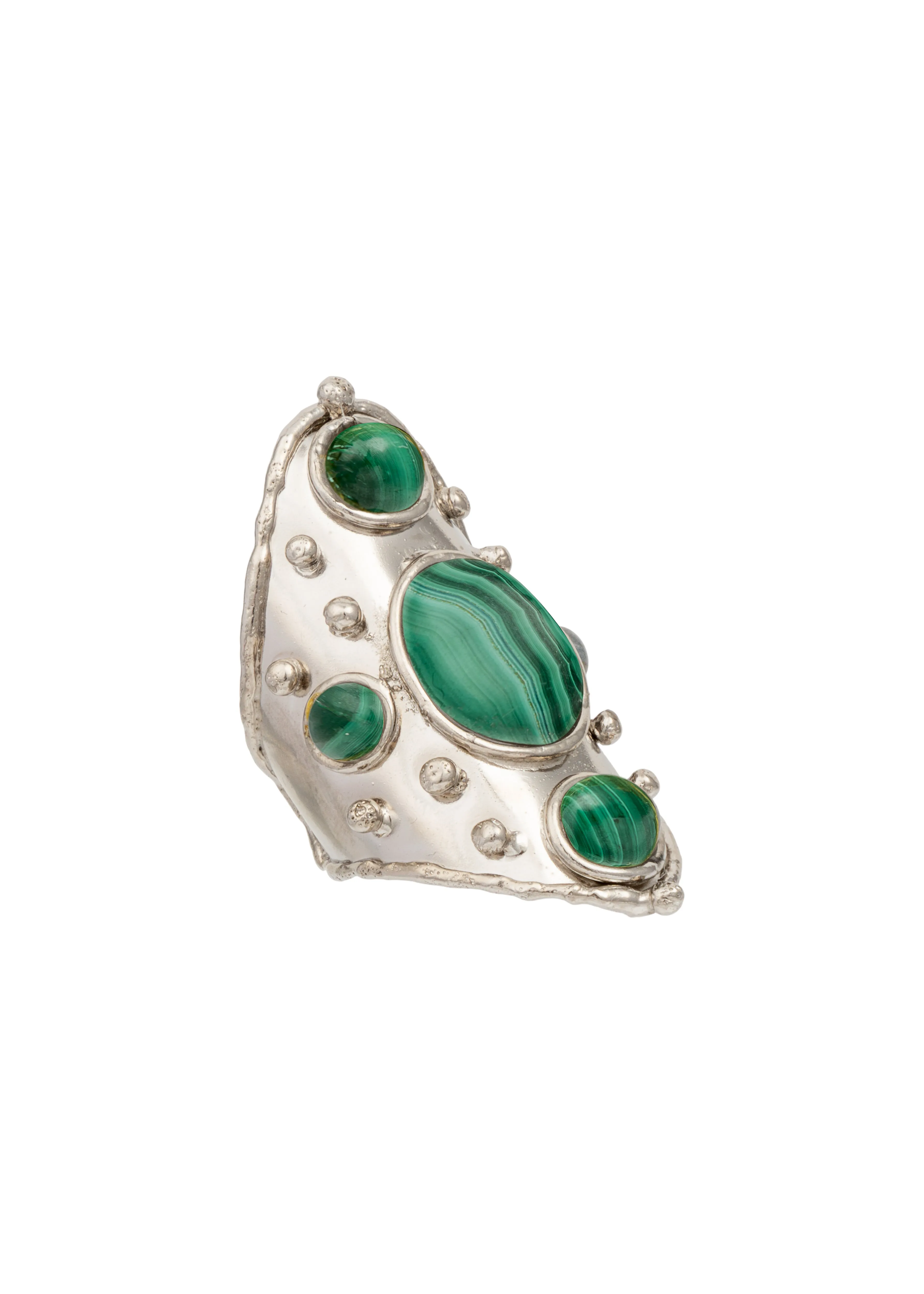 Bague Ring Malachite