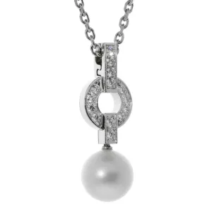 Cartier Himalia Diamond Pearl Necklace