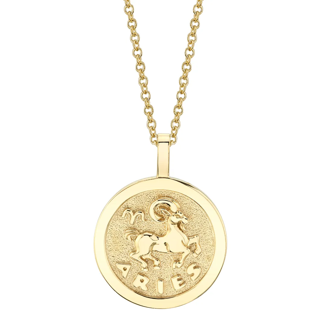 CLASSIC ZODIAC COIN PENDANT