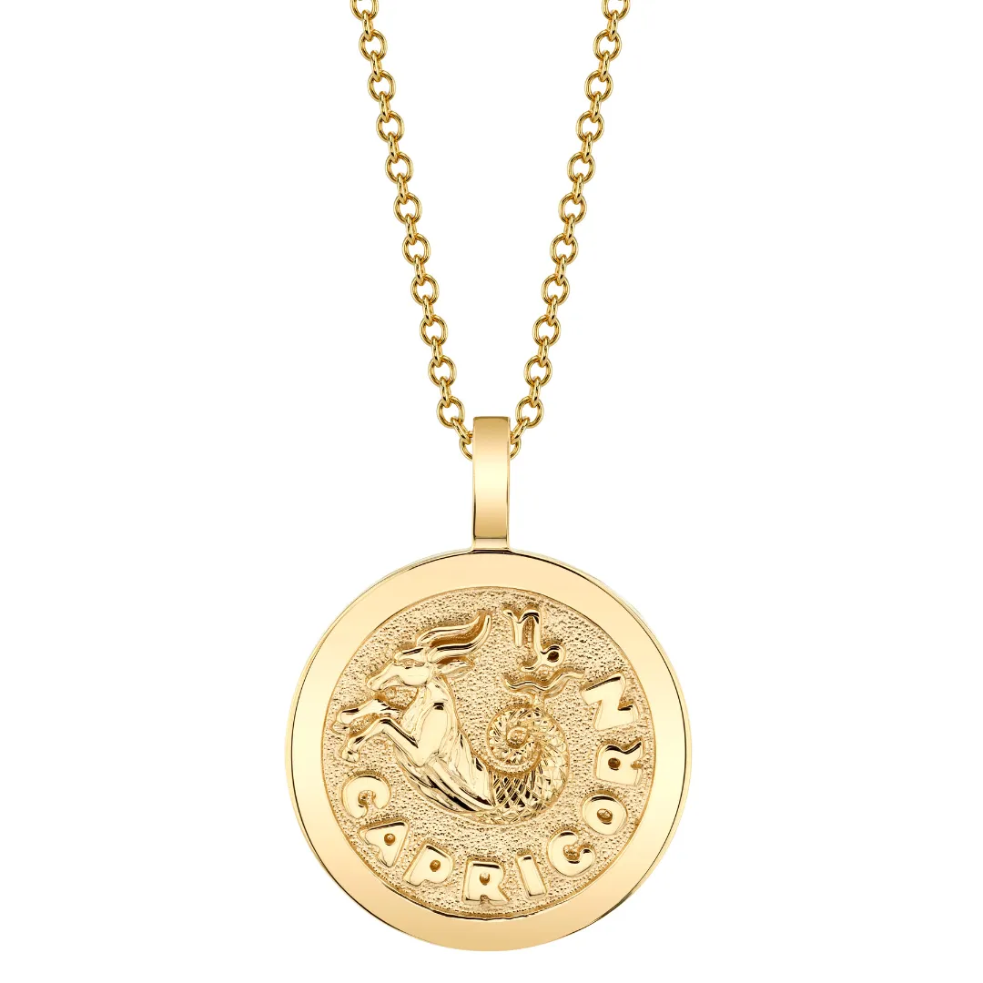 CLASSIC ZODIAC COIN PENDANT