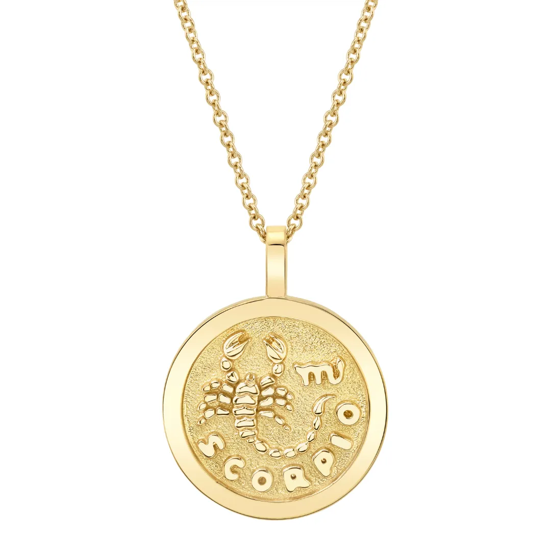 CLASSIC ZODIAC COIN PENDANT