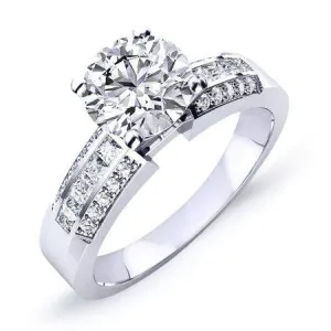 Crocus - Round Diamond Engagement Ring