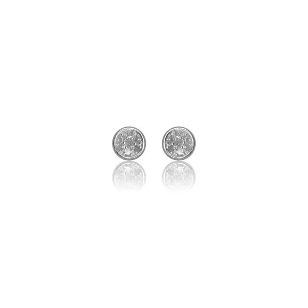 Diamonds by Georgini - Fourteen Natural Diamond Dotti Earrings Silver