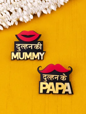 Dulhan ki Mummy   Dulhan ke Papa Set of 2