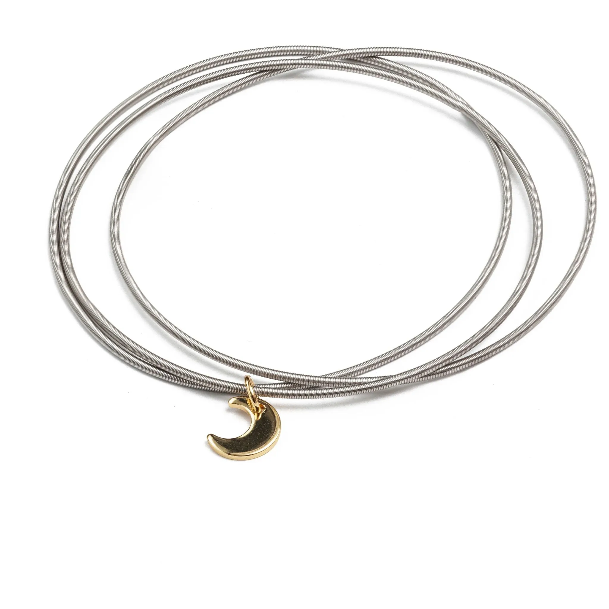 Exclusive Gold Crescent Moon Charm