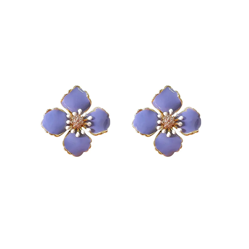 Four Petal Earrings