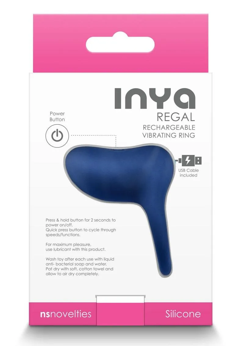 Inya Regal Rechargeable Siicone Cock Ring