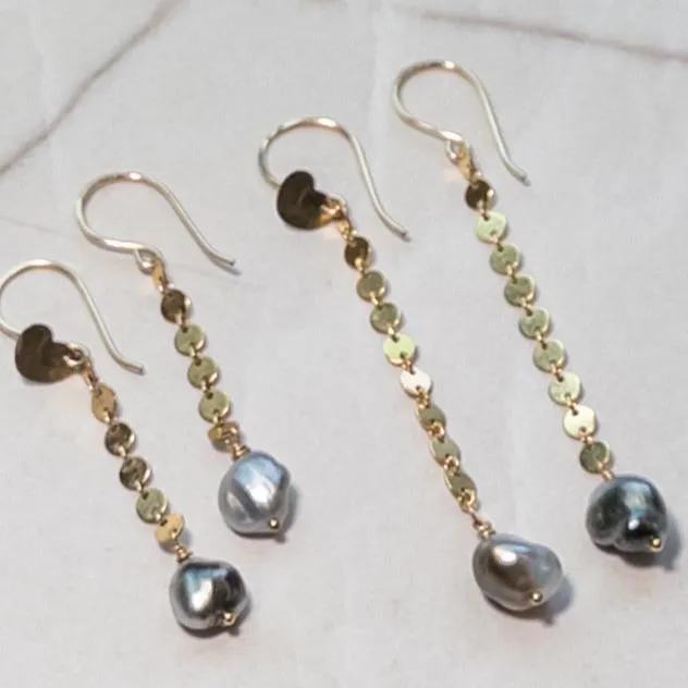 Keshi Drop Earrings