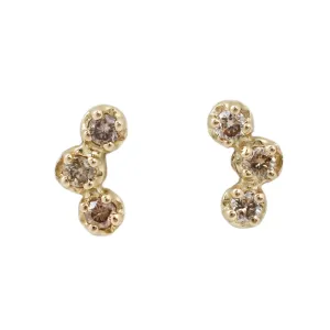 Orion Brown Diamond Earrings