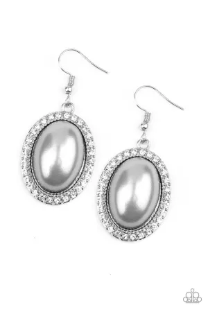 Paparazzi Earring ~ Celebrity Crush - Silver