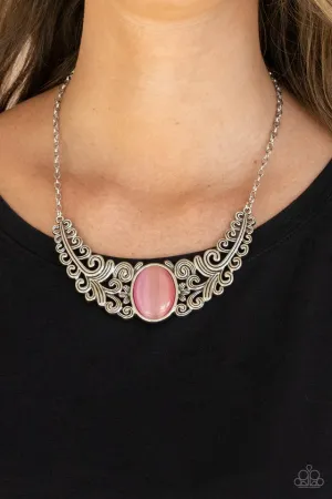 Paparazzi Necklace ~ Celestial Eden - Pink