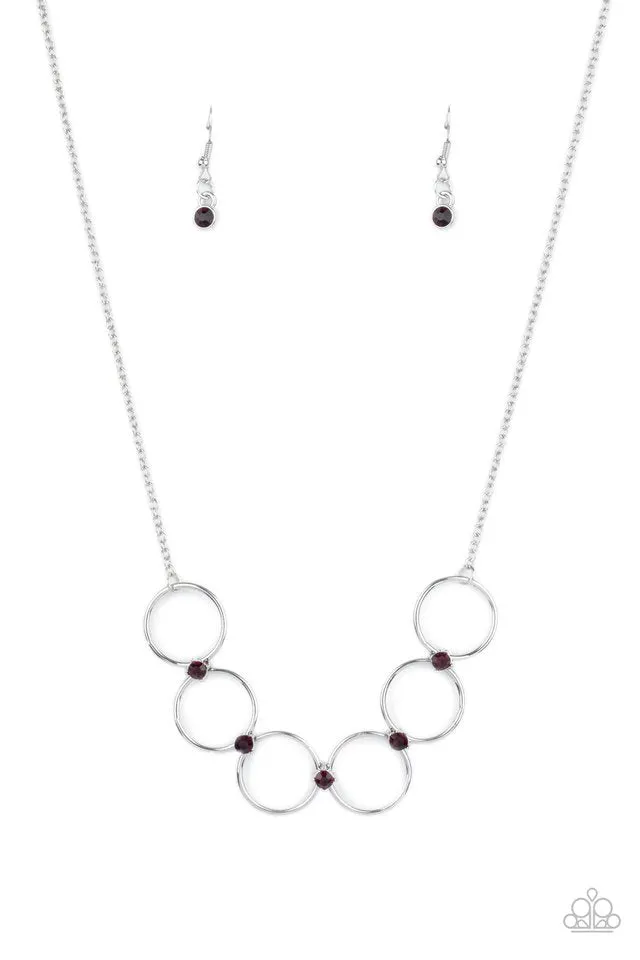 Paparazzi Necklace ~ Regal Society - Purple