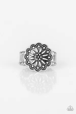 Paparazzi Ring ~ Desert Sunflower - Silver