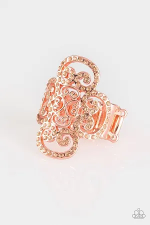 Paparazzi Ring ~ Regal Regalia - Copper