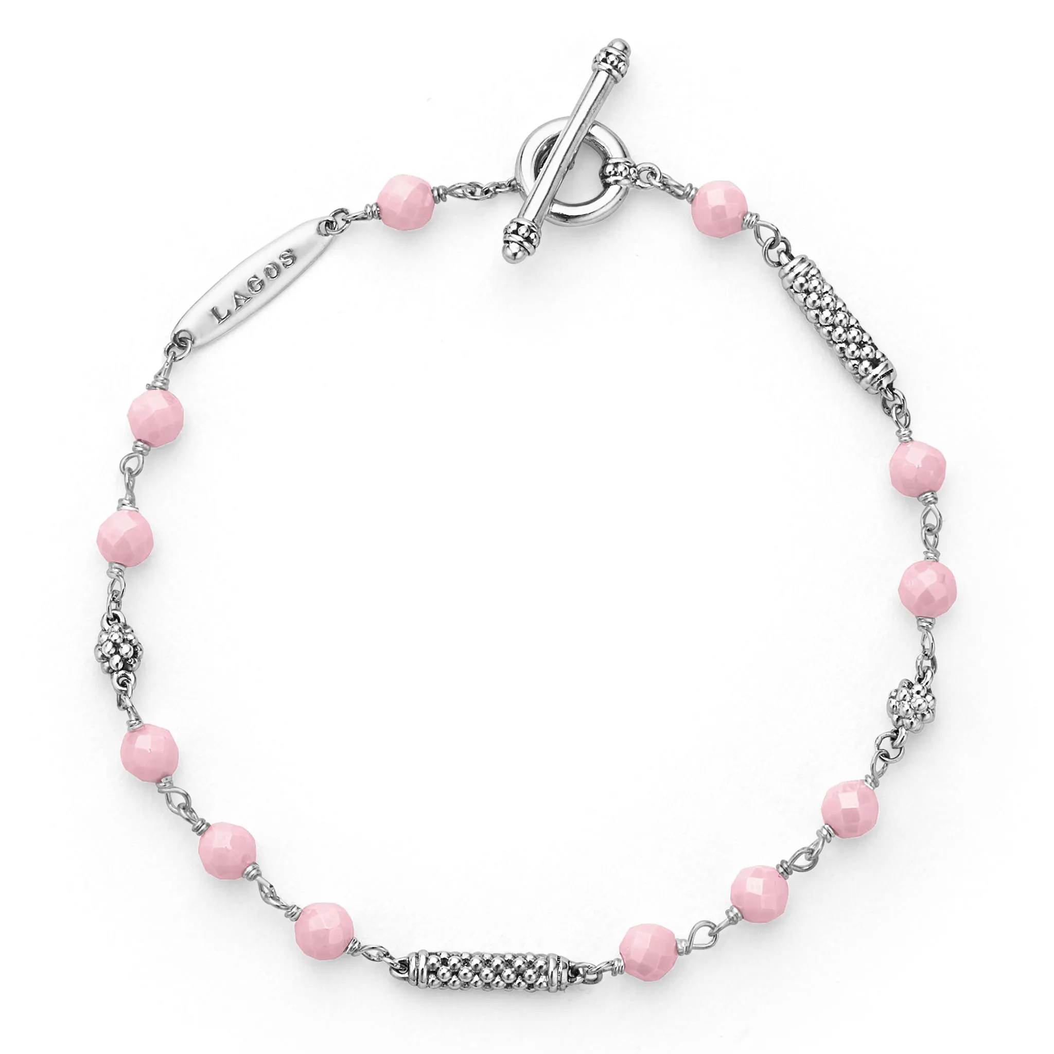 Pink Caviar Caviar Beaded Bracelet Gift Set