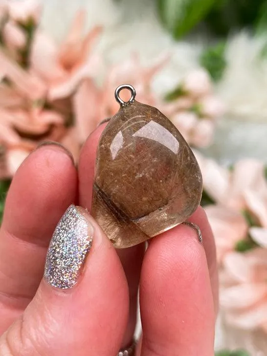 Rutilated Quartz Pendant